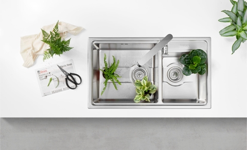 Malloca Ra Mắt Bộ Sưu Tập Chậu Rửa Chén Inox Wave Series
