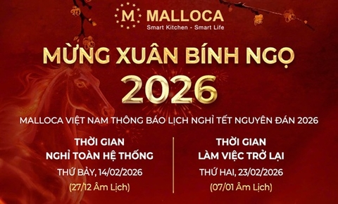 Thông báo lịch nghỉ tết nguyên đán - mừng xuân Bính Ngọ 2026
