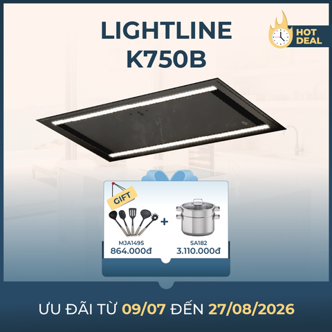 Máy hút mùi âm tủ 75cm