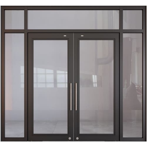 CỬA KÍNH CHỐNG CHÁY MỞ HAI CHIỀU LECMAX - B2S11 - AGS