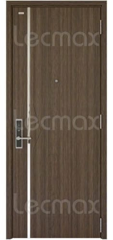 Cửa Thép Vân Gỗ 1 Cánh Đính LM202