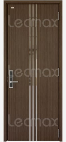 Cửa Thép Vân Gỗ 1 Cánh Đính LM206