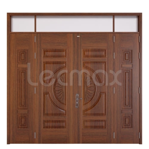 Cửa Thép Vân Gỗ LM504