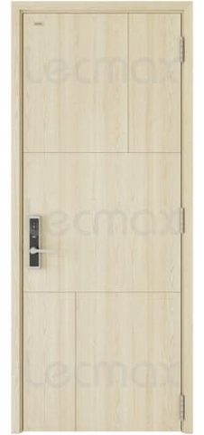 Cửa Thép Vân Gỗ 1 Cánh - LM110