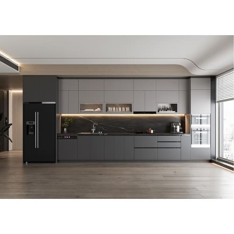 TỦ BẾP INOX CHỮ I