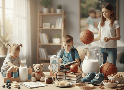 Phân loại sữa theo độ tuổi cho trẻ từ 3–14 tuổi