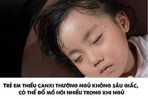 Dấu hiệu trẻ thiếu Canxi
