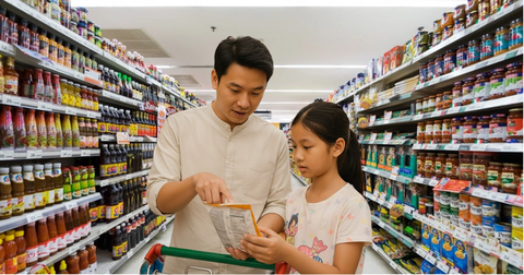 Tầm quan trọng của việc dạy trẻ đọc nhãn thực phẩm từ sớm