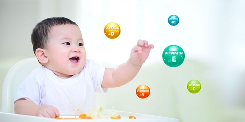 ĐIỂM DANH TOP NHỮNG DƯỠNG CHẤT TỐT CHO HỆ MIỄN DỊCH CỦA BÉ!