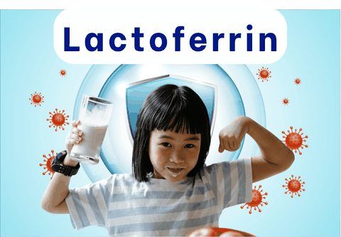 Lactoferrin: Tấm khiên bảo vệ miễn dịch từ bên trong cho trẻ