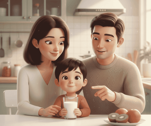 TRẺ CÓ HỆ TIÊU HÓA YẾU NÊN UỐNG SỮA GÌ?