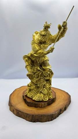 Tôn Ngộ Không đồng nguyên chất 23cm
