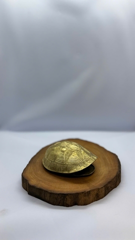 Mai rùa đồng gieo quẻ 11cm