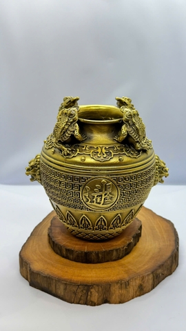 Hũ thiềm thừ tài lộc 15.5cm