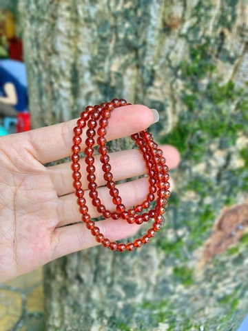 Chuỗi garnet 5-5.8mm