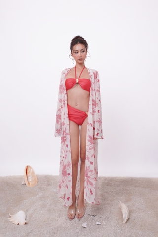 Áo choàng Elysia Floral - Mily.Beach