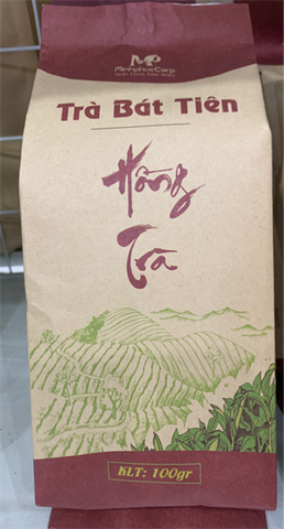 Hồng trà Bát tiên Túi thiếc 100g