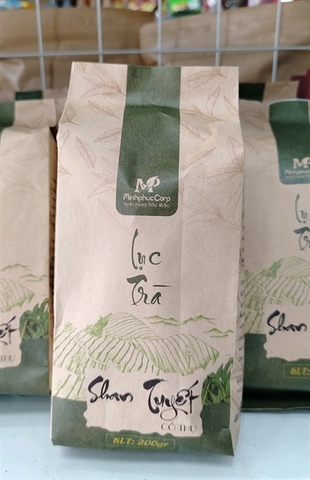 Lục Trà Shan tuyết cổ thụ Túi thiếc 200g