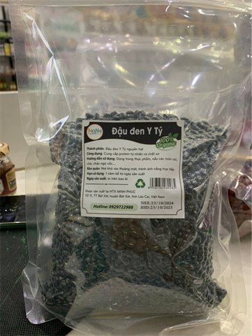 Đậu đen xanh lòng Y Tý (Đóng túi 1kg)