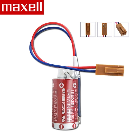 Maxell ER17/33, Pin nuôi nguồn 3.6V 1600mAh nối giắc
