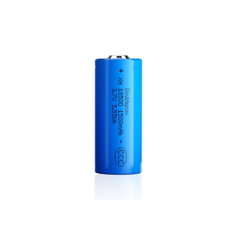 Pin sạc 18500 Doublepow Lithium 3.7V 1500mAh