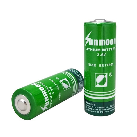 Sunmoon ER17505, Pin nuôi nguồn 3.6V 3600mAh