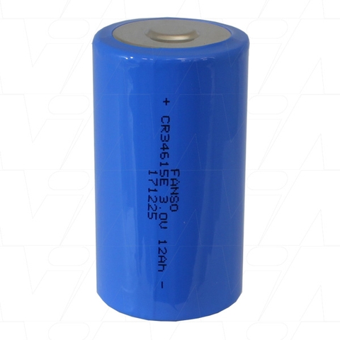 Fanso CR34615E, Pin nuôi nguồn 3.0V 12000mAh