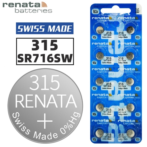 Pin Renata 315 SR716SW (Lẻ 1 viên)