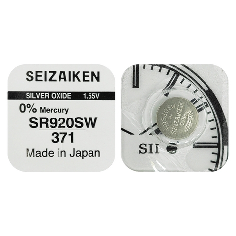 Pin SEIZAIKEN 371 SR920SW (1 viên)