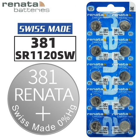 Pin Renata 381 SR1120SW (1 viên)