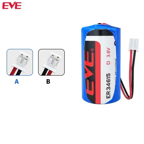 Pin EVE ER34615 3.6V 19Ah nối giắc 2.0