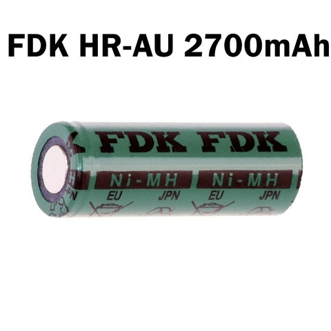 Pin sạc Ni-MH FDK HR-AU 2700mAh 17500 1.2V