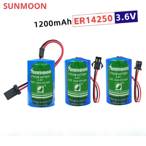 Sunmoon ER14250, Pin nuôi nguồn 3.6V 1200mAh nối giắc
