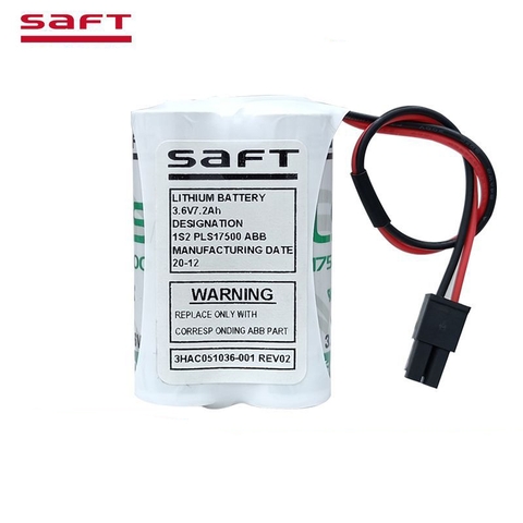 Pin nuôi nguồn SAFT 3HAC051036-001 3.6V 7200mAh cho robot ABB