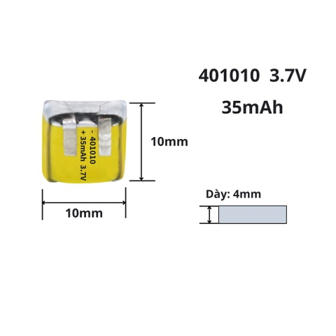 Pin Li-Po 3.7V 400808 400909 420909 401010 401012