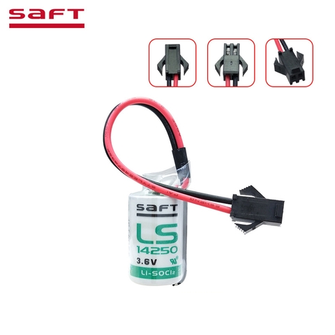 Pin SAFT LS14250 3.6V 1/2AA 1200mAh nối giắc
