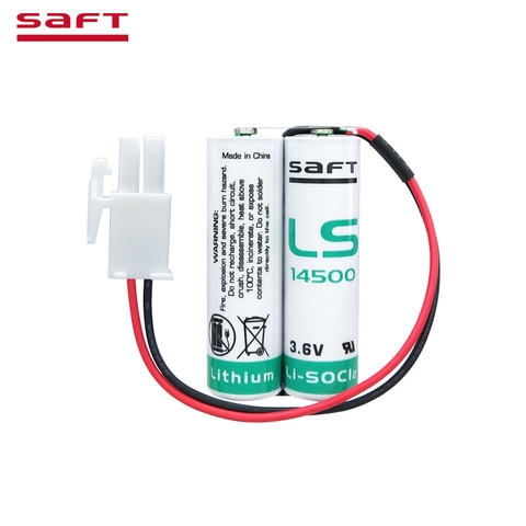 Pin nuôi nguồn SAFT 2LS14500 3.6V Bộ 2 viên nối Giắc MX57 LS14500