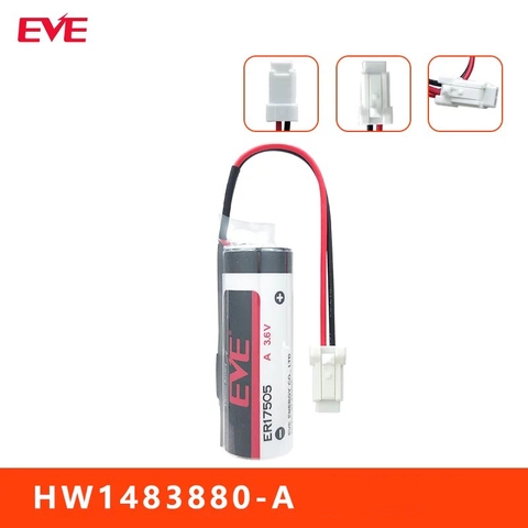 Pin EVE ER17505, Pin nuôi nguồn 3.6V 3600mAh nối giắc EPSON Robot HW1483880-A