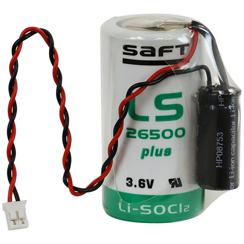 Pin SAFT LS26500 Plus Lithium 3.6V 8.5Ah nối giắc