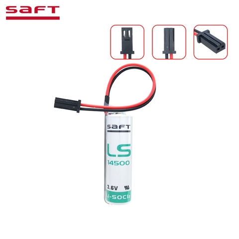 SAFT LS14500, pin nuôi nguồn 3.6V 2600mAh nối giắc