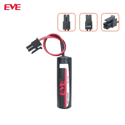 EVE ER14505, Pin nuôi nguồn 3.6V 2700mAh nối giắc