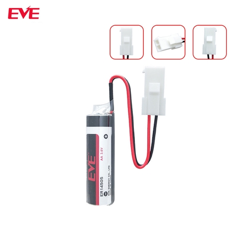 EVE ER14505, Pin nuôi nguồn 3.6V 2700mAh nối giắc