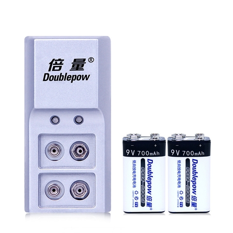 Pin sạc 9V Doublepow Lithium 700mAh