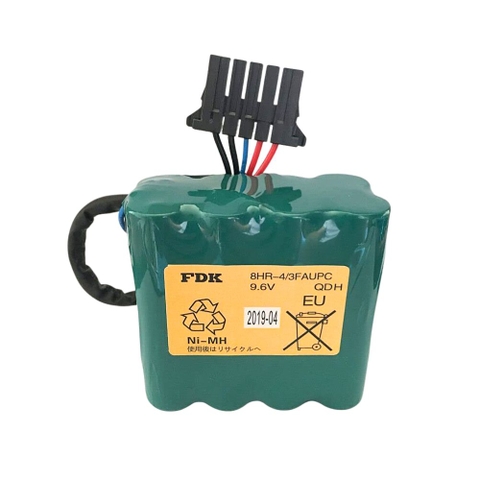 Pin sạc Ni-MH FDK 8HR-4/3FAUPC 9.6V nuôi nguồn Okuma Machine Tool E5503-07E-001