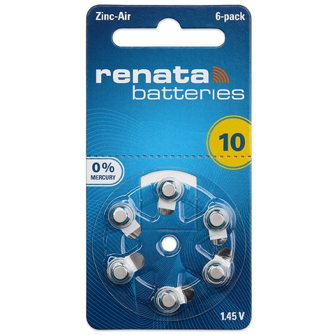 Pin RENATA PR70 / A10 (vỉ 6 viên)