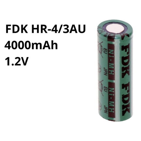 Pin sạc Ni-MH FDK HR-4/3AU 4000mAh 1.2V