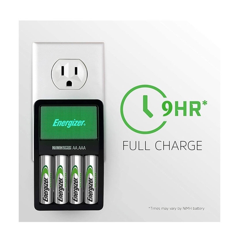 Bộ sạc pin ENERGIZER CHVCM4( Kèm 4 pin sạc AA 2000mAh)