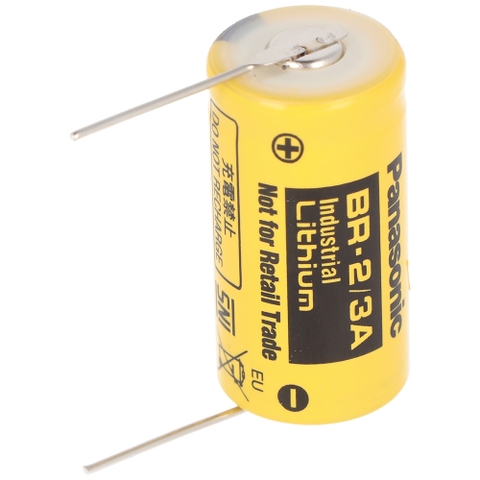 Pin nuôi nguồn Panasonic BR-2/3A Lithium 3V hàn chân B