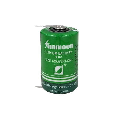 Sunmoon ER14250, Pin nuôi nguồn 3.6V 1200mAh hàn chân 2P