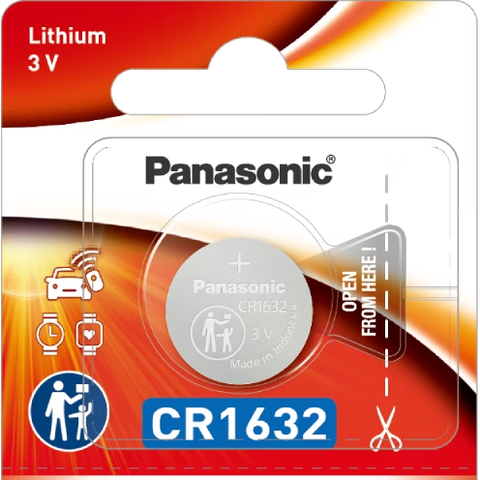 Pin CR1632 Panasonic Lithium 3V CR-1632
